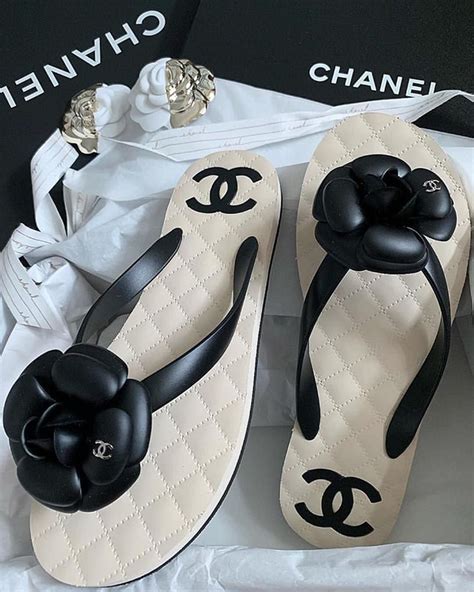 chanel chanclas|women chanel sandals 2022.